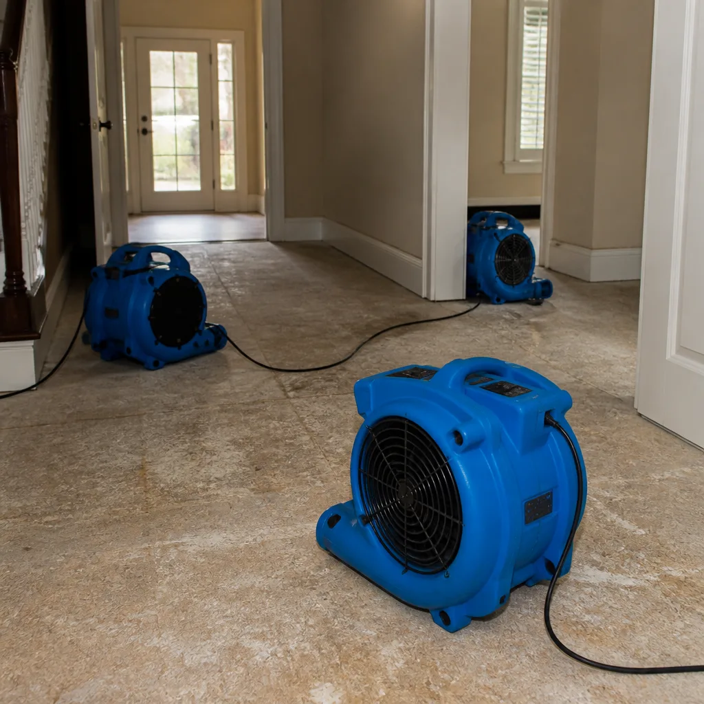 Water damage drying